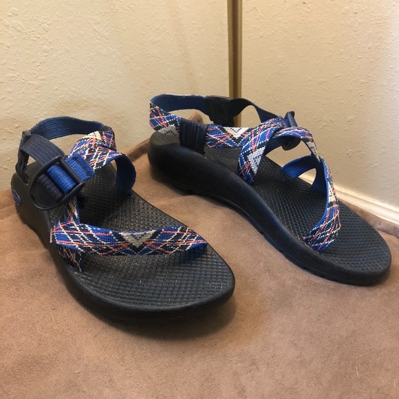 COPY - Chaco Sandals Size:7/Multi color abstract design - Picture 4 of 5
